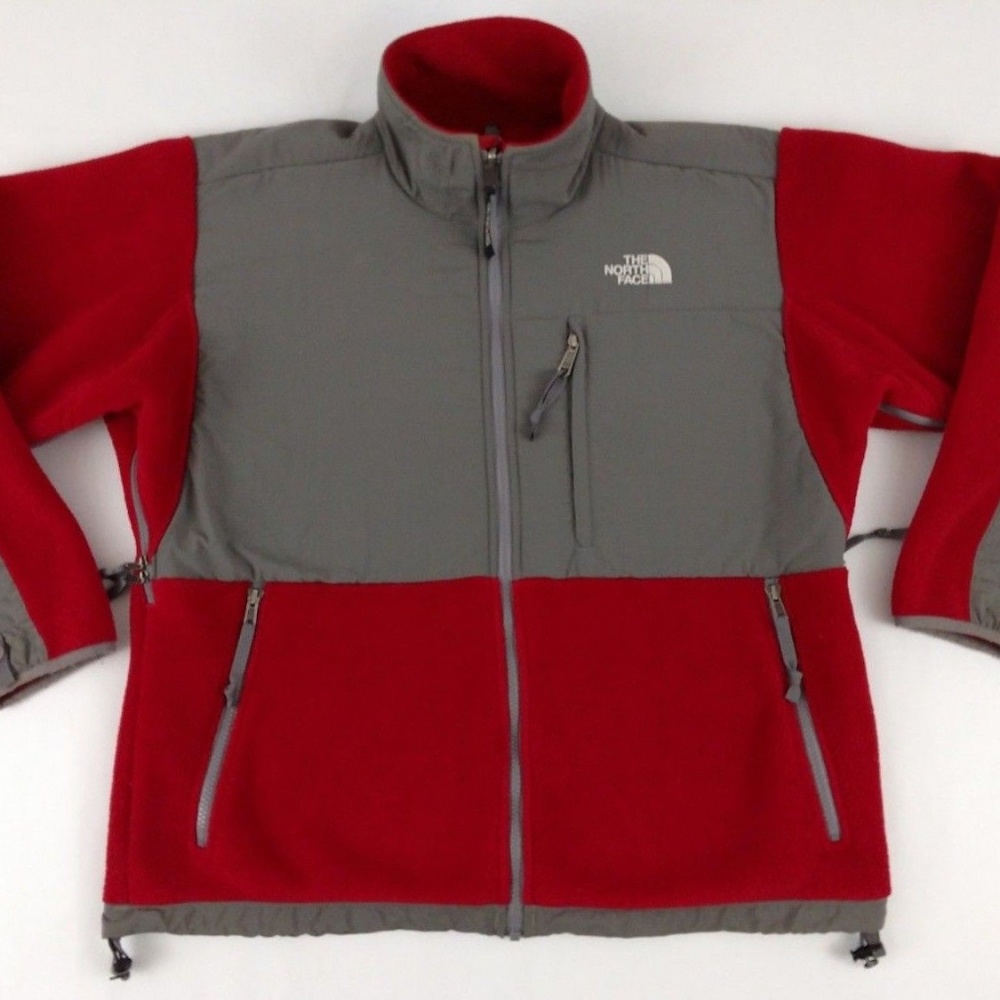 The North Face Red and Gray Jacket